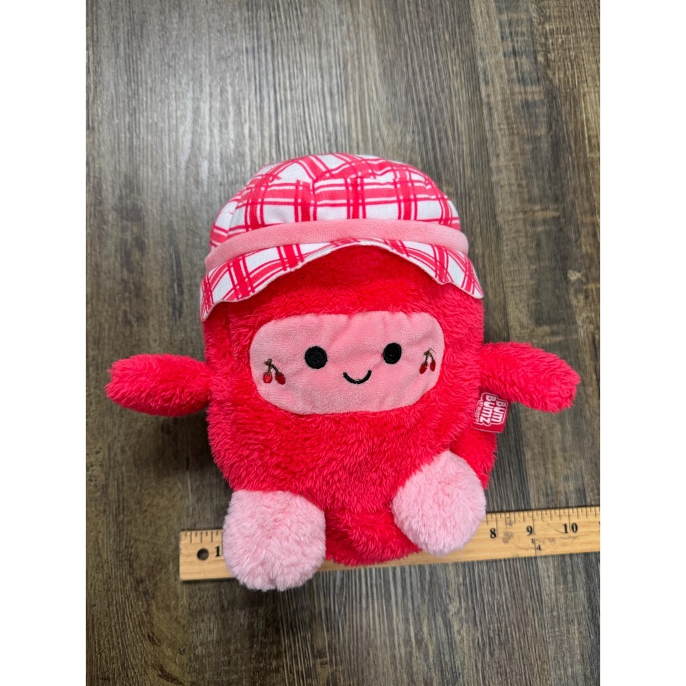 Bum Bumz PicnicBumz Cherry Jam 7.5" Plush Toy Exclusive Extraz Russ Jazwares NWT - Picture 2 of 6